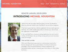 Tablet Screenshot of michaelhoughton.com